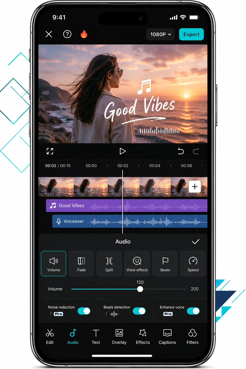 Audio Editing Features
