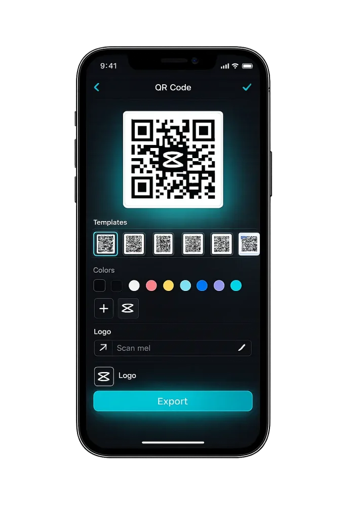 Generate QR Codes in CapCut