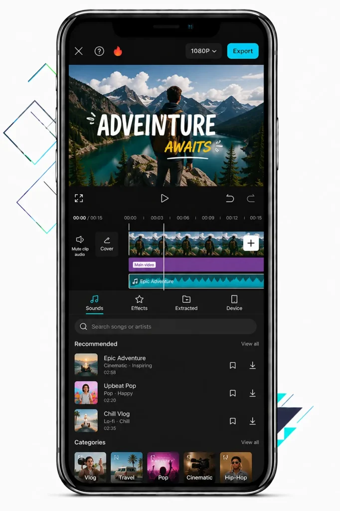 High-Quality Music Library