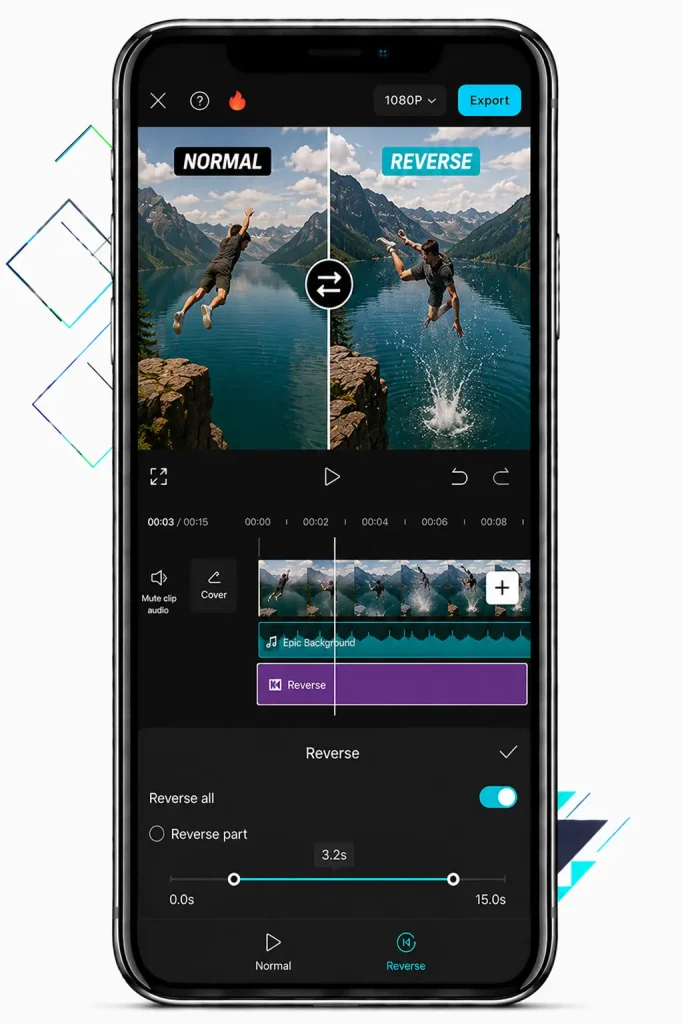 Reverse Video Effect