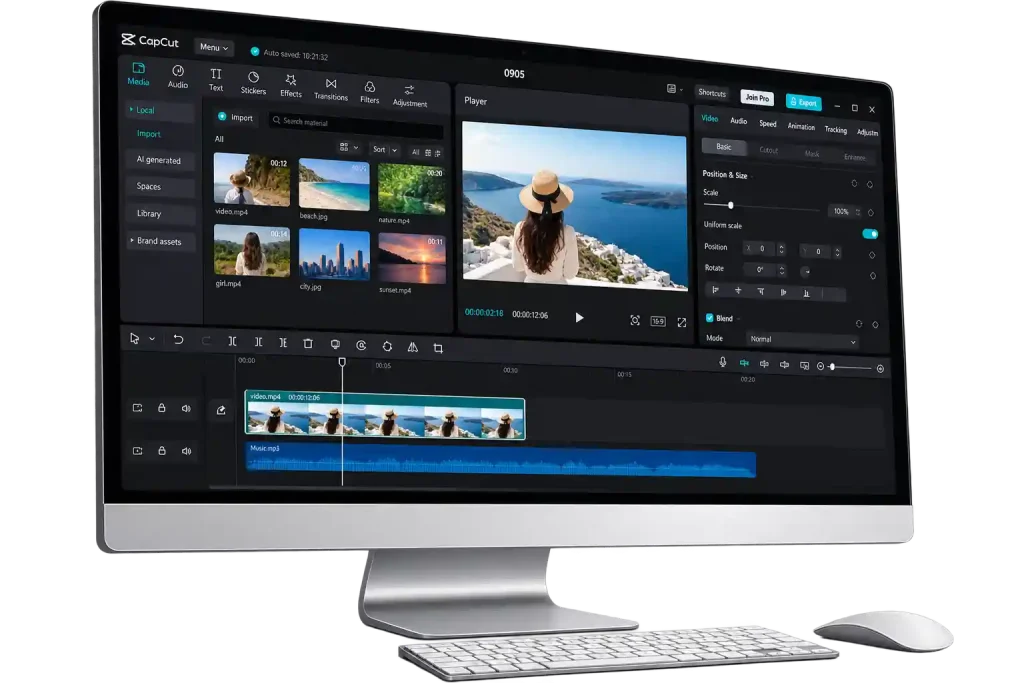Capcut PC version